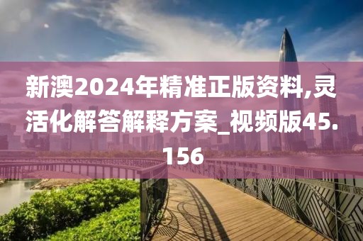 新澳2024年精准正版资料,灵活化解答解释方案_视频版45.156