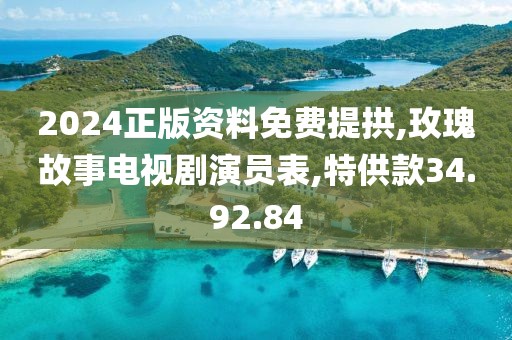 2024正版资料免费提拱,玫瑰故事电视剧演员表,特供款34.92.84