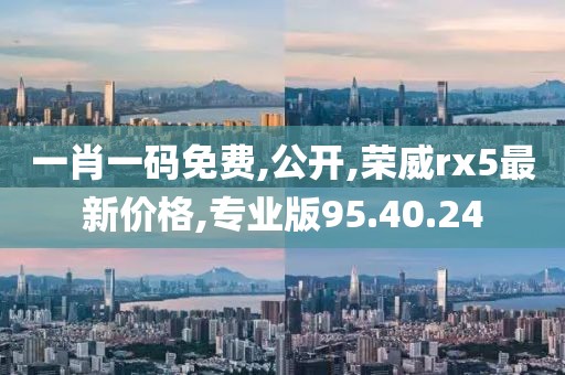 一肖一码免费,公开,荣威rx5最新价格,专业版95.40.24