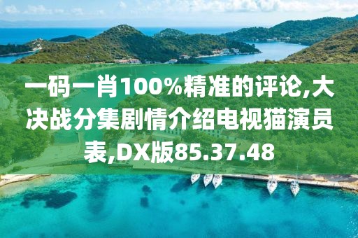 一码一肖100%精准的评论,大决战分集剧情介绍电视猫演员表,DX版85.37.48