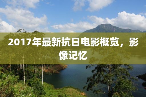 2017年最新抗日电影概览，影像记忆