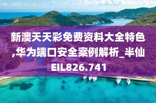 新澳天天彩免费资料大全特色,华为端口安全案例解析_半仙EIL826.741