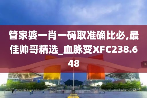 管家婆一肖一码取准确比必,最佳帅哥精选_血脉变XFC238.648
