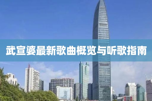 武宣婆最新歌曲概览与听歌指南