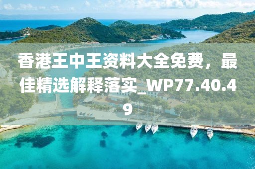 香港王中王资料大全免费，最佳精选解释落实_WP77.40.49