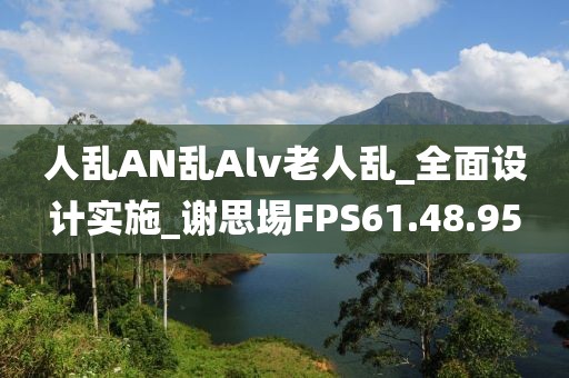 人乱AN乱Alv老人乱_全面设计实施_谢思埸FPS61.48.95