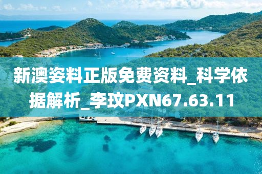 新澳姿料正版免费资料_科学依据解析_李玟PXN67.63.11