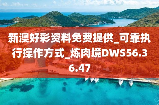 新澳好彩资料免费提供_可靠执行操作方式_炼肉境DWS56.36.47