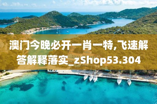 澳门今晚必开一肖一特,飞速解答解释落实_zShop53.304