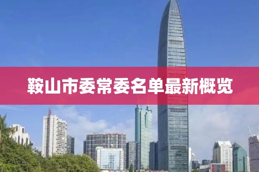 鞍山市委常委名单最新概览