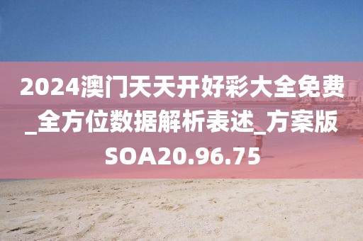 2024澳门天天开好彩大全免费_全方位数据解析表述_方案版SOA20.96.75
