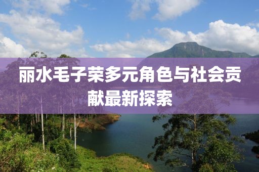 丽水毛子荣多元角色与社会贡献最新探索