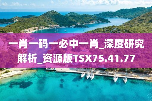 一肖一码一必中一肖_深度研究解析_资源版TSX75.41.77