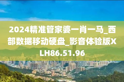 2024精准管家婆一肖一马_西部数据移动硬盘_影音体验版XLH86.51.96