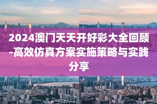 2024澳门天天开好彩大全回顾-高效仿真方案实施策略与实践分享