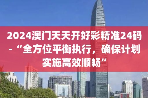 2024澳门天天开好彩精准24码-“全方位平衡执行，确保计划实施高效顺畅”
