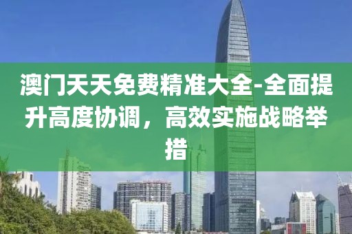 澳门天天免费精准大全-全面提升高度协调，高效实施战略举措