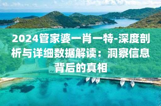 2024管家婆一肖一特-深度剖析与详细数据解读：洞察信息背后的真相