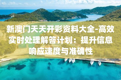 新澳门天天开彩资料大全-高效实时处理解答计划：提升信息响应速度与准确性