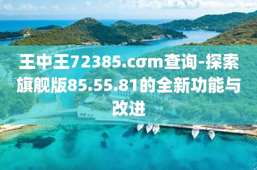 王中王72385.cσm查询-探索旗舰版85.55.81的全新功能与改进