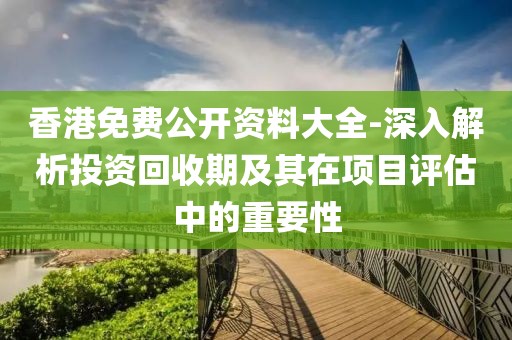 香港免费公开资料大全-深入解析投资回收期及其在项目评估中的重要性