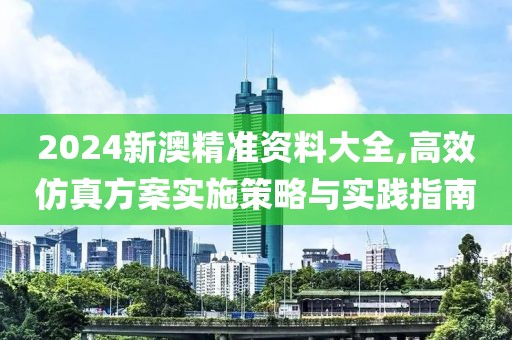 2024新澳精准资料大全,高效仿真方案实施策略与实践指南