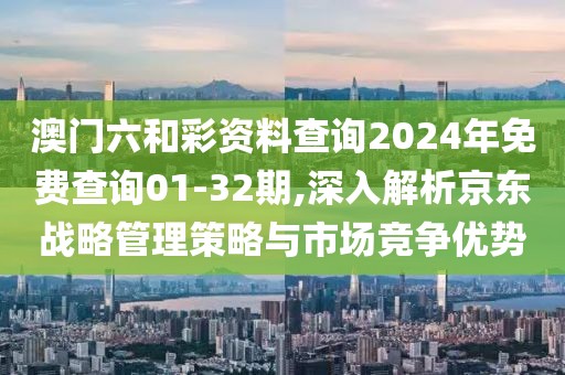 澳门六和彩资料查询2024年免费查询01-32期,深入解析京东战略管理策略与市场竞争优势