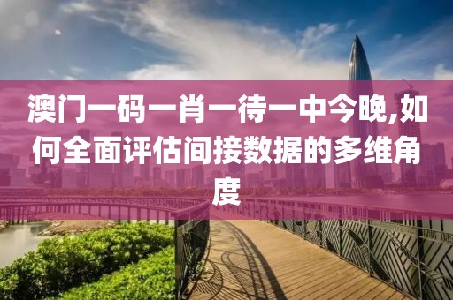 澳门一码一肖一待一中今晚,如何全面评估间接数据的多维角度