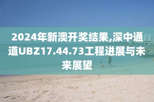 2024年新澳开奖结果,深中通道UBZ17.44.73工程进展与未来展望