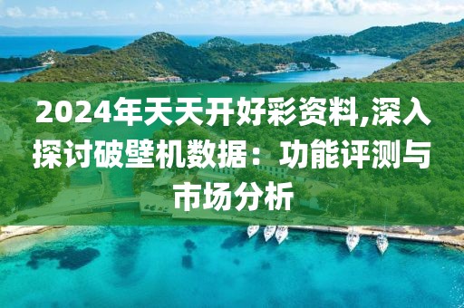 2024年天天开好彩资料,深入探讨破壁机数据：功能评测与市场分析
