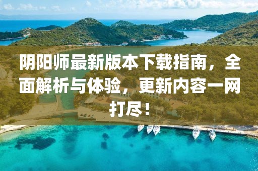 阴阳师最新版本下载指南，全面解析与体验，更新内容一网打尽！