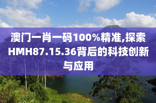 澳门一肖一码100%精准,探索HMH87.15.36背后的科技创新与应用