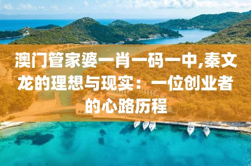 澳门管家婆一肖一码一中,秦文龙的理想与现实：一位创业者的心路历程