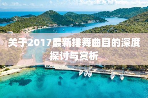 关于2017最新排舞曲目的深度探讨与赏析
