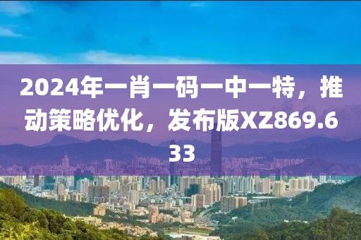 2024年一肖一码一中一特，推动策略优化，发布版XZ869.633