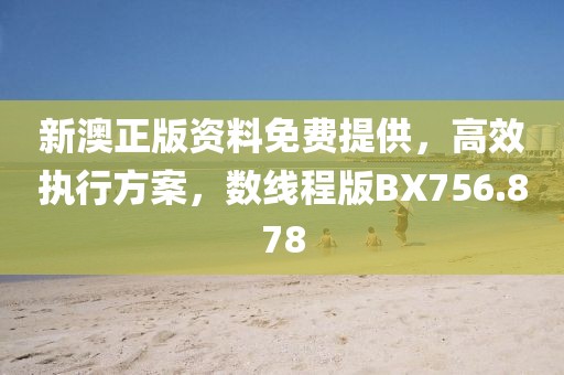 新澳正版资料免费提供，高效执行方案，数线程版BX756.878
