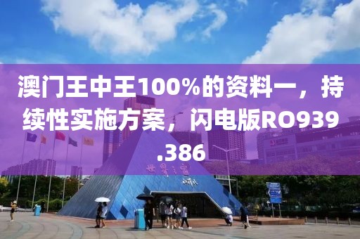澳门王中王100%的资料一，持续性实施方案，闪电版RO939.386