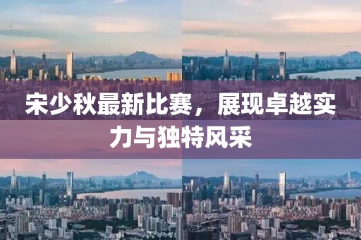 宋少秋最新比赛，展现卓越实力与独特风采