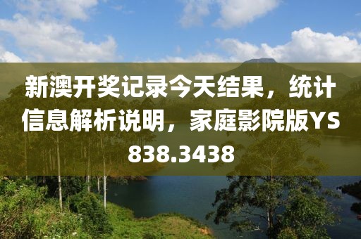 新澳开奖记录今天结果，统计信息解析说明，家庭影院版YS838.3438