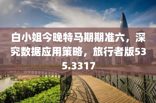 白小姐今晚特马期期准六，深究数据应用策略，旅行者版535.3317