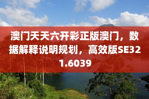 澳门天天六开彩正版澳门，数据解释说明规划，高效版SE321.6039