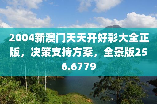 2004新澳门天天开好彩大全正版，决策支持方案，全景版256.6779