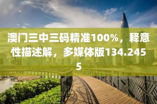 澳门三中三码精准100%，释意性描述解，多媒体版134.2455