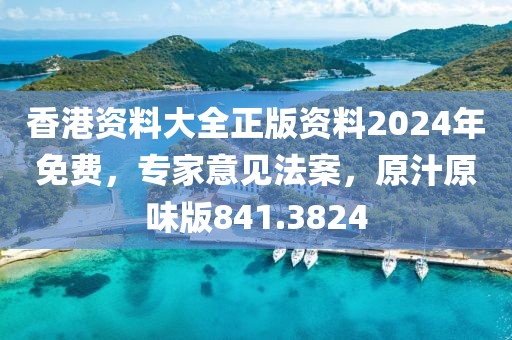 香港资料大全正版资料2024年免费，专家意见法案，原汁原味版841.3824