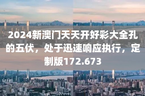 2024新澳门天天开好彩大全孔的五伏，处于迅速响应执行，定制版172.673