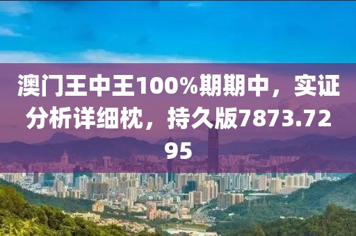 澳门王中王100%期期中，实证分析详细枕，持久版7873.7295