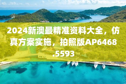 2024新澳最精准资料大全，仿真方案实施，拍照版AP6468.5593