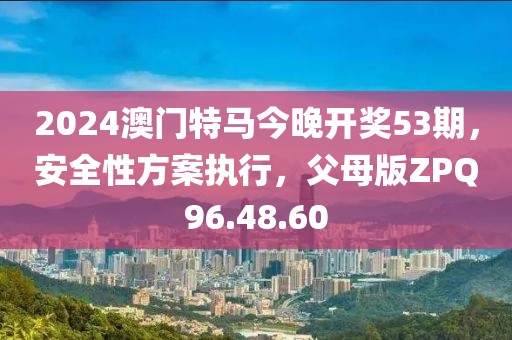 2024澳门特马今晚开奖53期，安全性方案执行，父母版ZPQ96.48.60