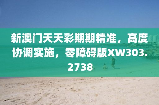 新澳门天天彩期期精准，高度协调实施，零障碍版XW303.2738