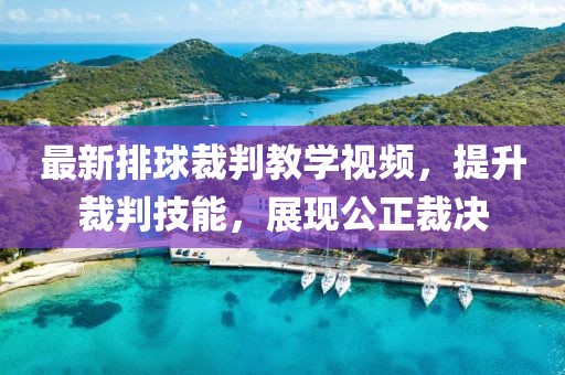 最新排球裁判教学视频，提升裁判技能，展现公正裁决